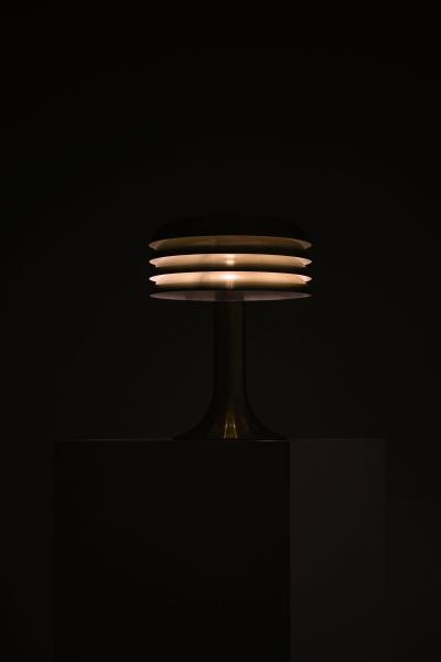 Hans Agne Jakobsson Table Lamp in Brass by Hans Agne Jakobsson 1950s