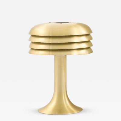 Hans Agne Jakobsson Table Lamp in Brass by Hans Agne Jakobsson 1950s