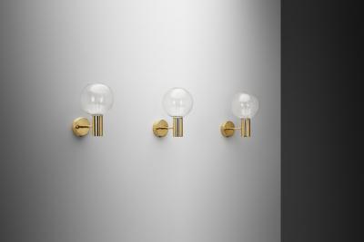 Hans Agne Jakobsson Three Hans Agne Jakobsson Model V 149 Wall Lamps for AB Markaryd Sweden 1960s