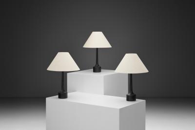 Hans Agne Jakobsson Three Hans Agne Jakobsson Table Lamps for Markaryd Sweden Mid 20th Century