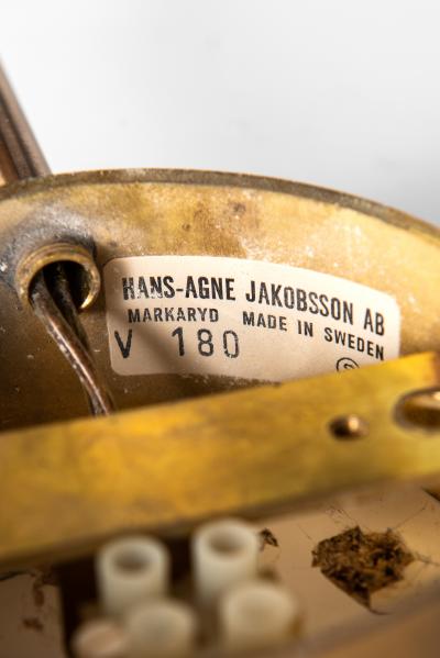 Hans Agne Jakobsson Wall Lamps Model V 180 Produced by Hans Agne Jakobsson AB
