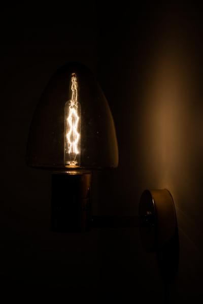Hans Agne Jakobsson Wall Lamps Model V 220 Produced by Hans Agne Jakobsson AB
