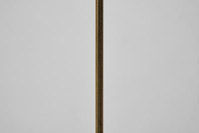 Hans Agnes Jokobsson Hans Agne Jakobsson Model G93 Brass Floor Lamp Sweden 1950s