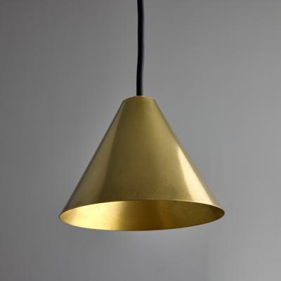 Hans Agnes Jokobsson Hans Agne Jakobsson Polished Brass Mini Tratten Outdoor Pendant