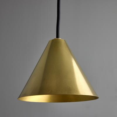 Hans Agnes Jokobsson Hans Agne Jakobsson Polished Brass Mini Tratten Outdoor Pendant