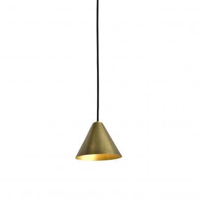 Hans Agnes Jokobsson Hans Agne Jakobsson Polished Brass Mini Tratten Outdoor Pendant