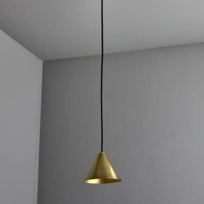 Hans Agnes Jokobsson Hans Agne Jakobsson Polished Brass Mini Tratten Outdoor Pendant