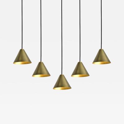 Hans Agnes Jokobsson Hans Agne Jakobsson Polished Brass Mini Tratten Outdoor Pendant
