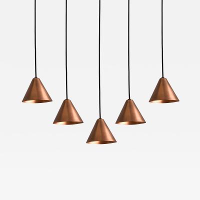 Hans Agnes Jokobsson Hans Agne Jakobsson Polished Copper Mini Tratten Outdoor Pendant