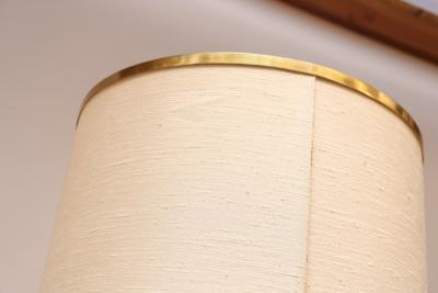 Hans Agnes Jokobsson Tall Swedish Modern Brass Table Lamp Model B66 by Hans Agne Jakobsson