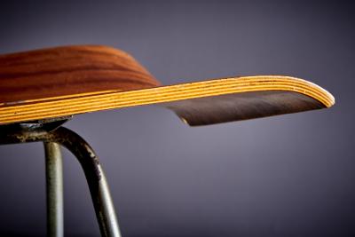Hans Bellmann Pair of GA Chairs by Hans Bellmann Switzerland 1950s