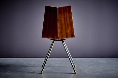 Hans Bellmann Pair of GA Chairs by Hans Bellmann Switzerland 1950s