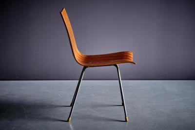 Hans Bellmann Pair of GA Chairs by Hans Bellmann Switzerland 1950s