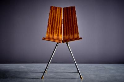 Hans Bellmann Pair of GA Chairs by Hans Bellmann Switzerland 1950s