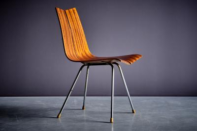 Hans Bellmann Pair of GA Chairs by Hans Bellmann Switzerland 1950s