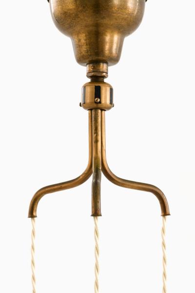 Hans Bergstr m Ceiling Lamp Model 40 by Hans Bergstr m 1940s