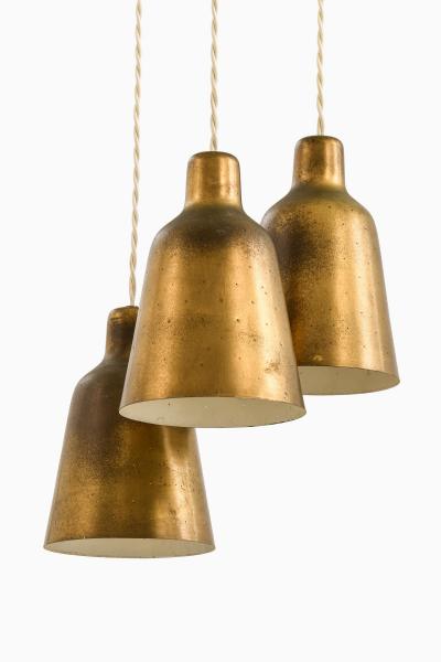 Hans Bergstr m Ceiling Lamp Model 40 by Hans Bergstr m 1940s