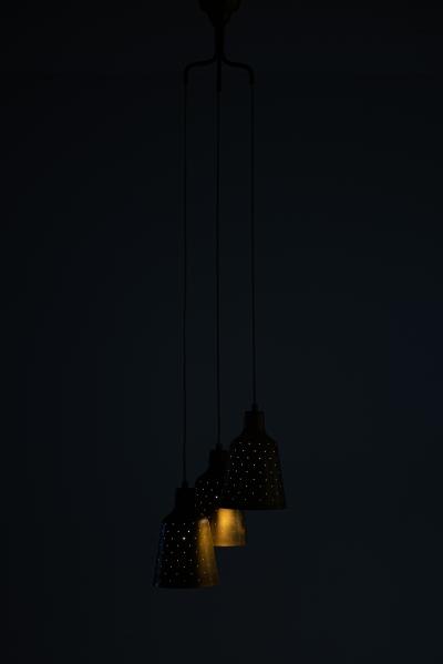 Hans Bergstr m Ceiling Lamp Produced by Atelj Lyktan