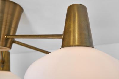 Hans Bergstr m Ceiling Lamp by Hans Bergstr m for Asea Sweden Mid 20th century