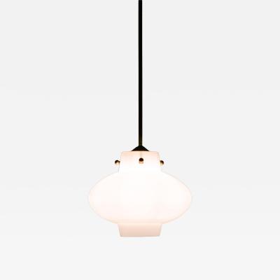 Hans Bergstr m Ceiling Lamp in Brass by Hans Bergstr m 1950s