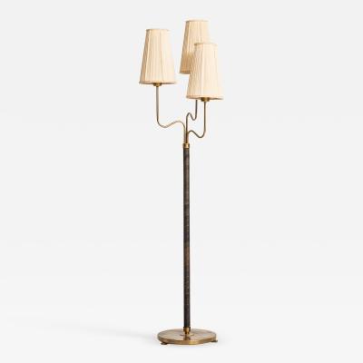 Hans Bergstr m Floor Lamp Produced by ASEA in Sweden