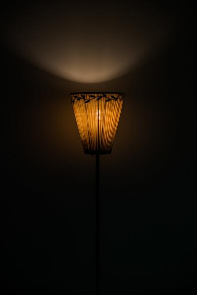 Hans Bergstr m Hans Bergstr m Floor Lamp Produced by Atelj Lyktan in hus Sweden