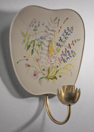 Hans Bergstr m Hans Bergstr m and Greta Digman wall lamp