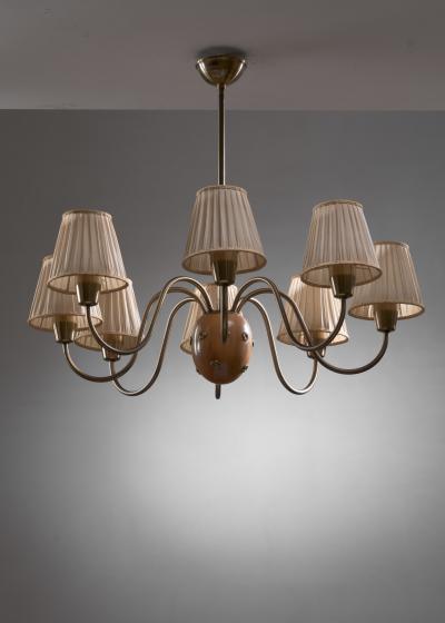 Hans Bergstr m Hans Bergstr m chandelier for Atelj Lyktan