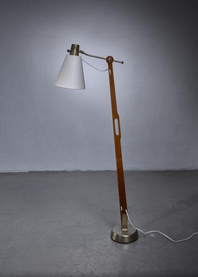 Hans Bergstr m Hans Bergstrom floor lamp for Lyktan Sweden