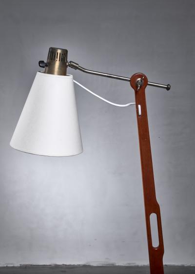 Hans Bergstr m Hans Bergstrom floor lamp for Lyktan Sweden