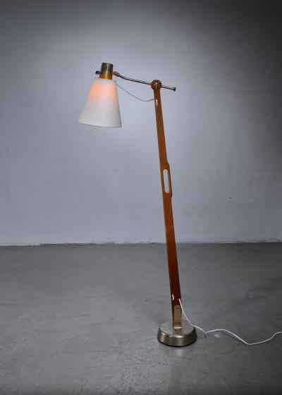 Hans Bergstr m Hans Bergstrom floor lamp for Lyktan Sweden