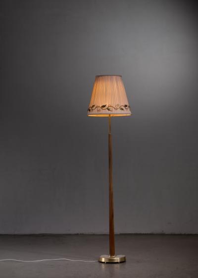 Hans Bergstr m Hans Bergstrom rare model 522 floor lamp