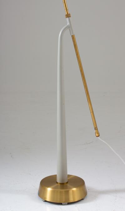Hans Bergstr m Midcentury Floor Lamp by Hans Bergstr m for Atelj Lyktan 1940s Sweden