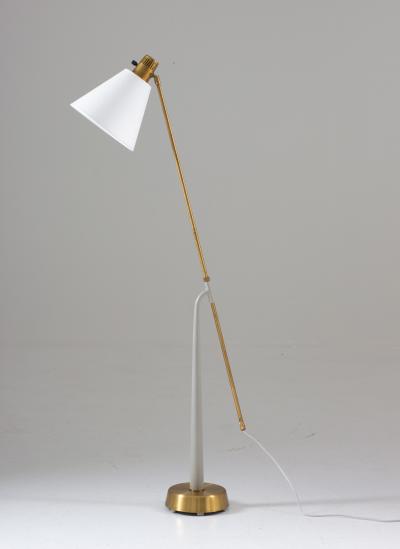 Hans Bergstr m Midcentury Floor Lamp by Hans Bergstr m for Atelj Lyktan 1940s Sweden