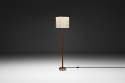 Hans Bergstr m Model 741140 1 Floor Lamp by Hans Bergstr m for ASEA Sweden Mid 20th Century