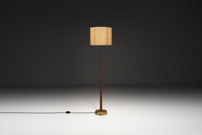 Hans Bergstr m Model 741140 1 Floor Lamp by Hans Bergstr m for ASEA Sweden Mid 20th Century