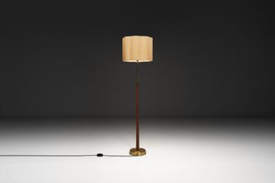 Hans Bergstr m Model 741140 1 Floor Lamp by Hans Bergstr m for ASEA Sweden Mid 20th Century