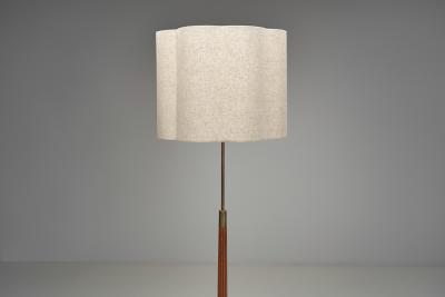 Hans Bergstr m Model 741140 1 Floor Lamp by Hans Bergstr m for ASEA Sweden Mid 20th Century