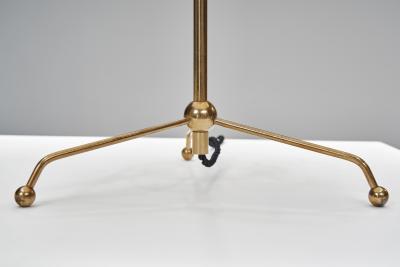 Hans Bergstr m Model A 6265 Brass Table Lamp by Hans Bergstr m Attr for ASEA Sweden 1950s