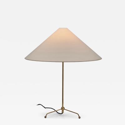 Hans Bergstr m Model A 6265 Brass Table Lamp by Hans Bergstr m Attr for ASEA Sweden 1950s