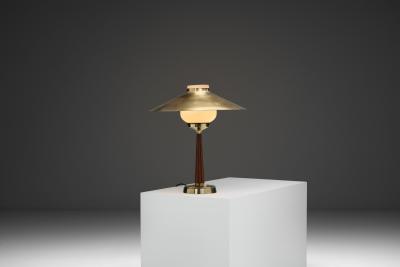 Hans Bergstr m Model A4460 Table Lamp by Hans Bergstr m for ASEA Sweden 1940s