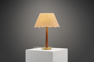Hans Bergstr m Model E 1240 Table Lamp by Hans Bergstr m for ASEA Sweden 1940s