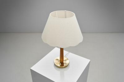 Hans Bergstr m Model E 1240 Table Lamp by Hans Bergstr m for ASEA Sweden 1940s