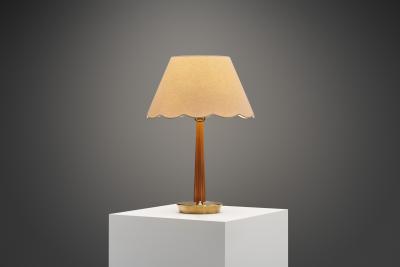 Hans Bergstr m Model E 1240 Table Lamp by Hans Bergstr m for ASEA Sweden 1940s