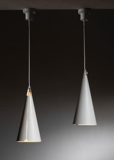 Hans Bergstr m Pair of Hans Bergstr m pendants