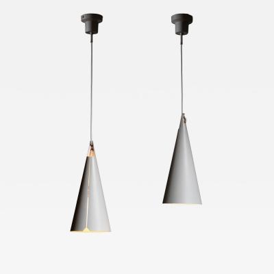 Hans Bergstr m Pair of Hans Bergstr m pendants