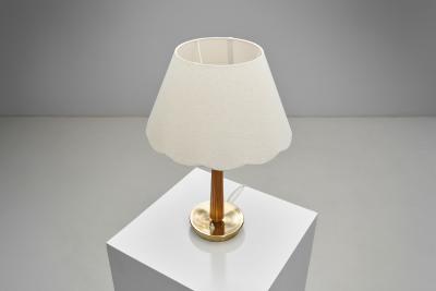 Hans Bergstr m Pair of Model E 1240 Table Lamps by Hans Bergstr m for ASEA Sweden 1940s