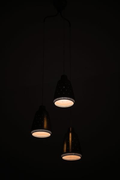 Hans Bergstr m Rare Ceiling Lamp by Hans Bergstr m 1950s