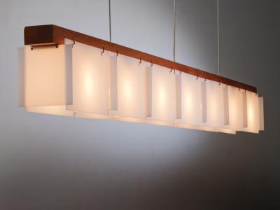 Hans Bergstr m Rare Hans Bergstr m chandelier