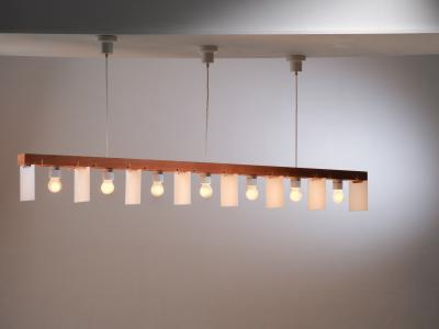 Hans Bergstr m Rare Hans Bergstr m chandelier